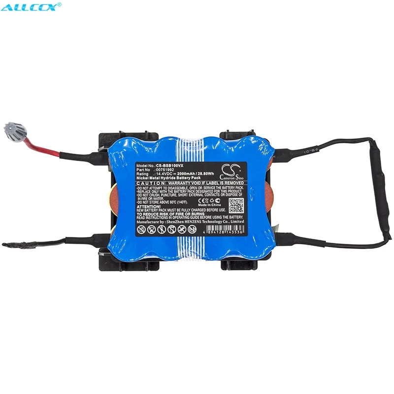 

CameronSino 2000mAh Battery for Siemens VBH14400/01, VBH1440001, VBH14401/03, VBH14401/04, VBH1440103