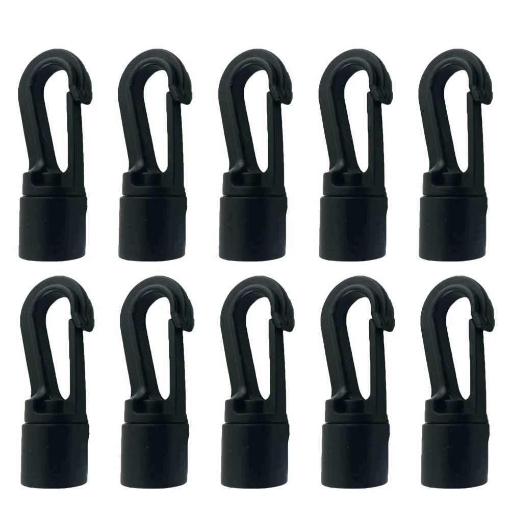 

10pcs Rope Hooks Outdoor Tent Accessories Rotary Hooks Buckle Swivel Snap Trigger Clips Carabiners Rings