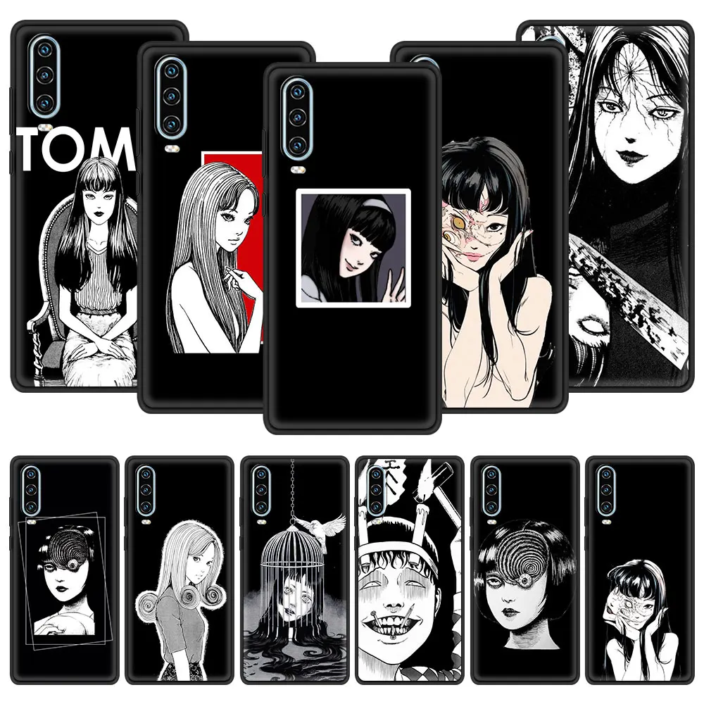 

Junji Ito Terror Horror Tomie Phone Case For Huawei P30 Lite P50 Pro P20 P40 Lite E P Smart Z 2021 Y6 Y7 Y9 2019 Y6p Y9s Cover