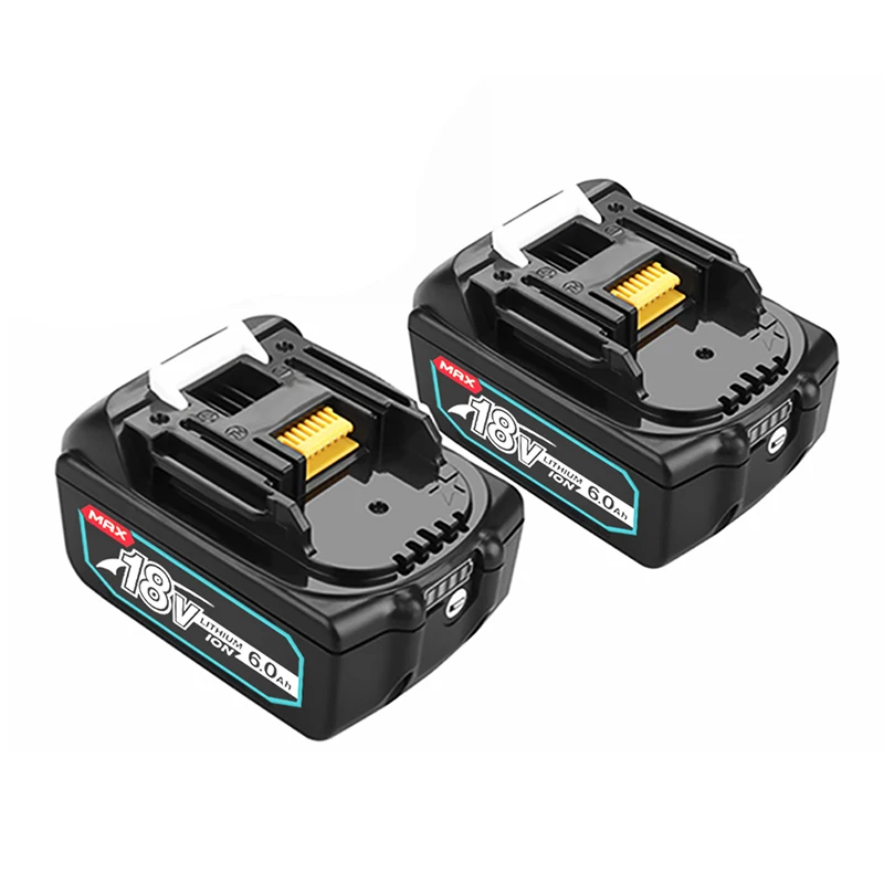 100% Оригинальный Makita 18 в 6000 мАч перезаряжаемый аккумулятор для