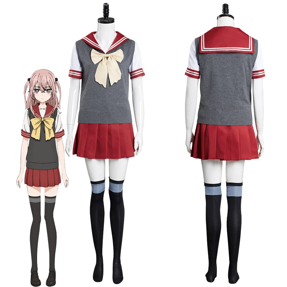 

Anime My Dress-Up Darling Inui Sajuna Cosplay Costume Japan School Uniform Dress Halloween Carnival JK Suit