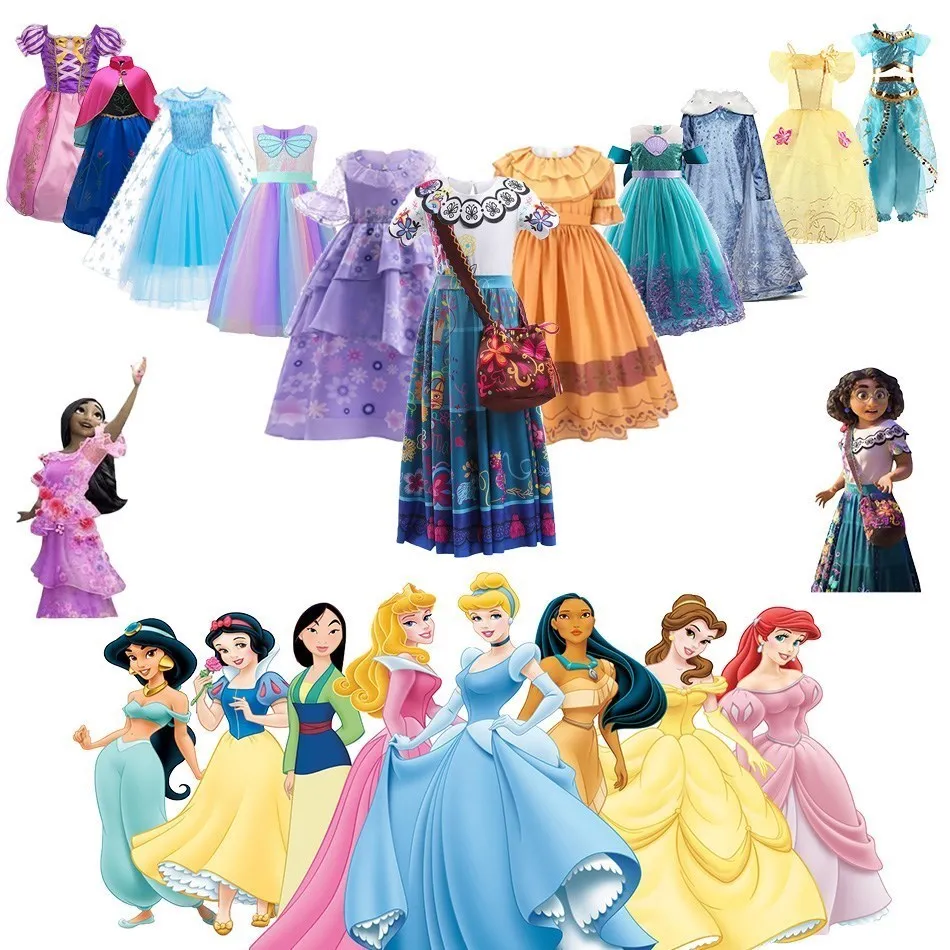 

Платье принцессы, Эльза, замороженная Снежная королева, для косплея