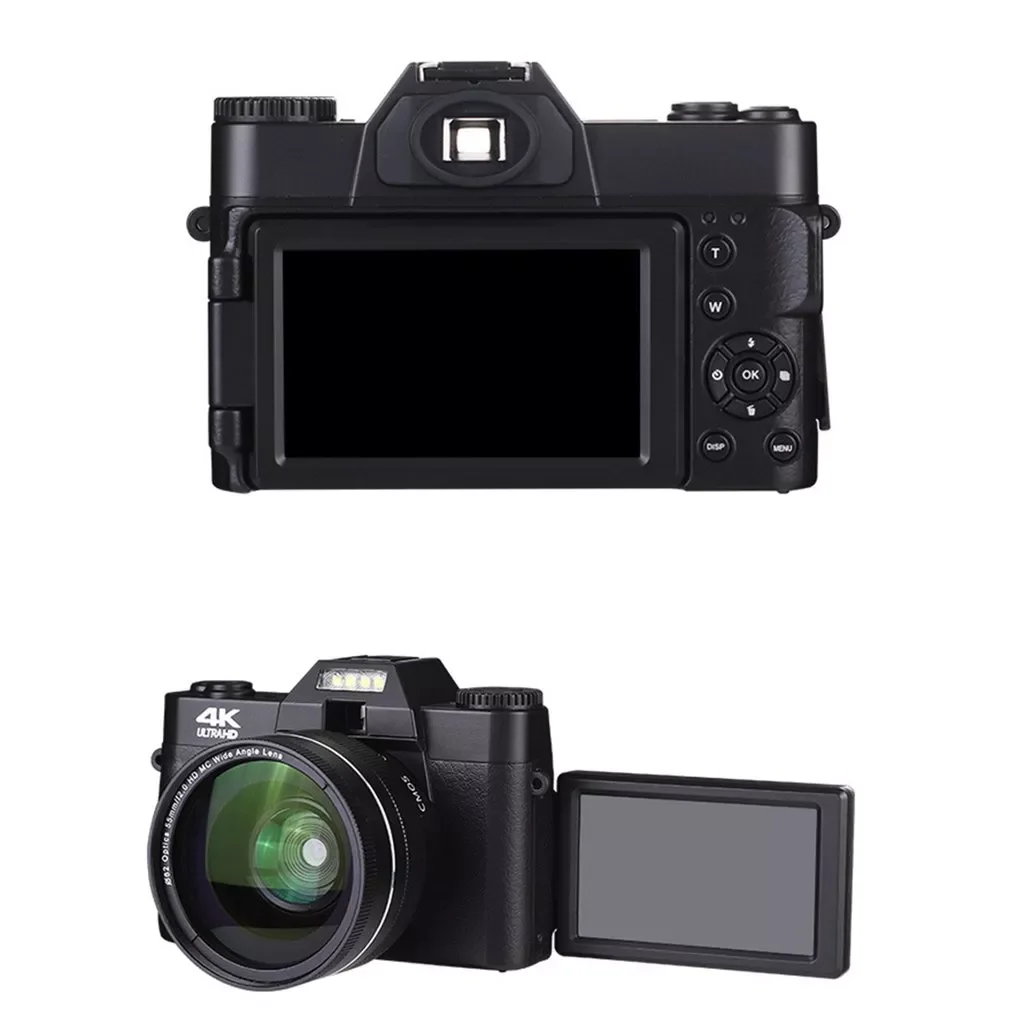 

Профессиональная цифровая камера 2022 4K HD Half-DSLR s с 16X широкоугольным объективом макро HD камера с Wi-Fi съемка с замедленной съемкой