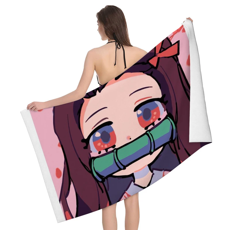 Микрофибровые полотенца аниме стиль