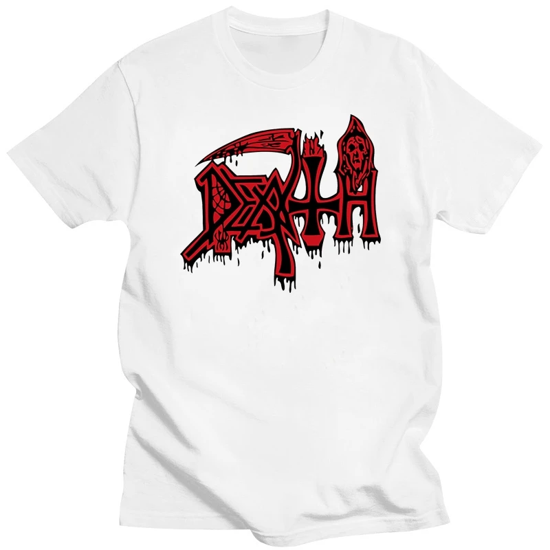 

Death Rock Heavy Metal Band T-Shirt Fitted Comical Clothes Unique Short Sleeved Hip Hop Men And Women Tshirt