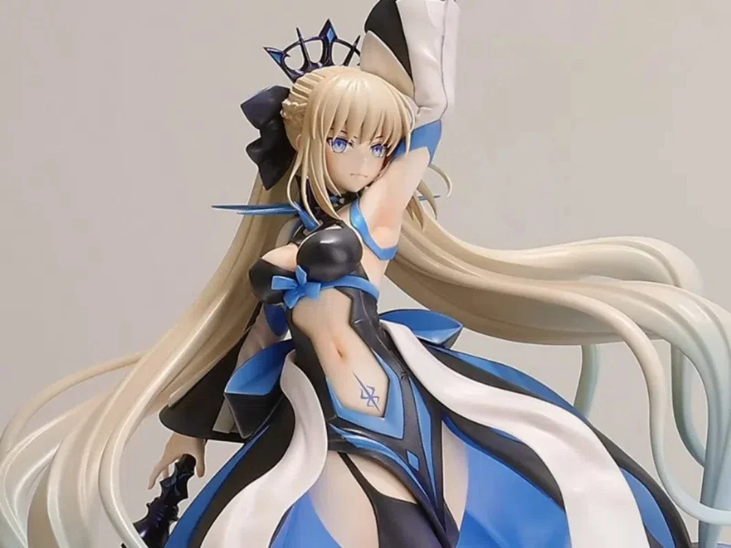 Аниме игра Fate/Grand Order Morgan фигурки каваи смола GK DIY инструкция белая сборка модель