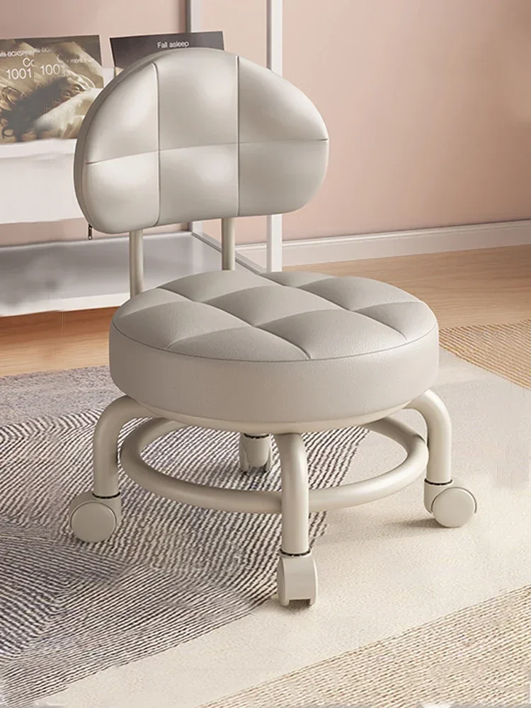 Rückenlehne Riemens cheibe Wickels chuhe runder Hocker Pediküre Stuhl работо niedriger интеллектуальные сделки schemel