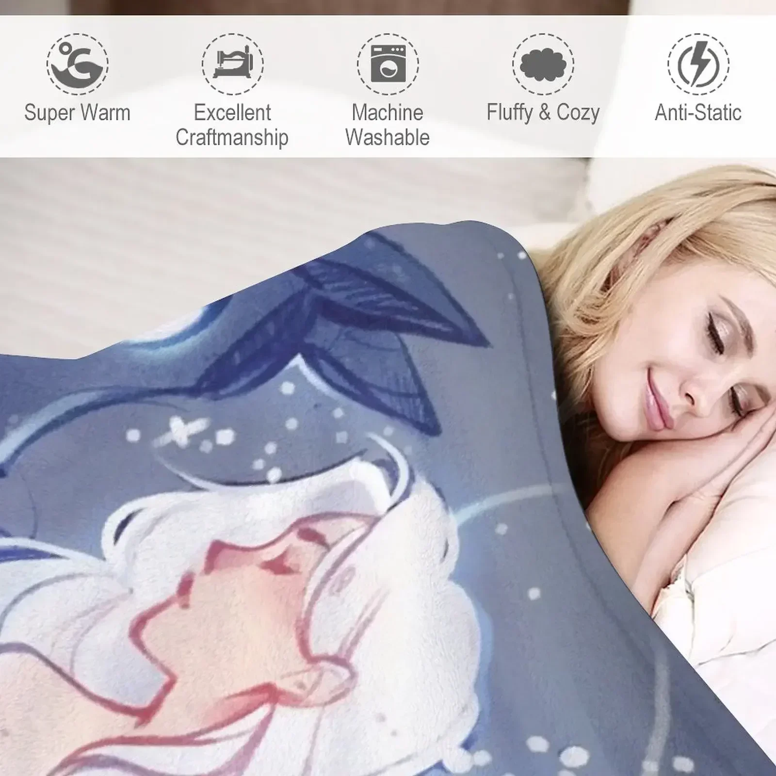 Одеяло Nokk из фланелевой ткани покрывала одеяла для кровати