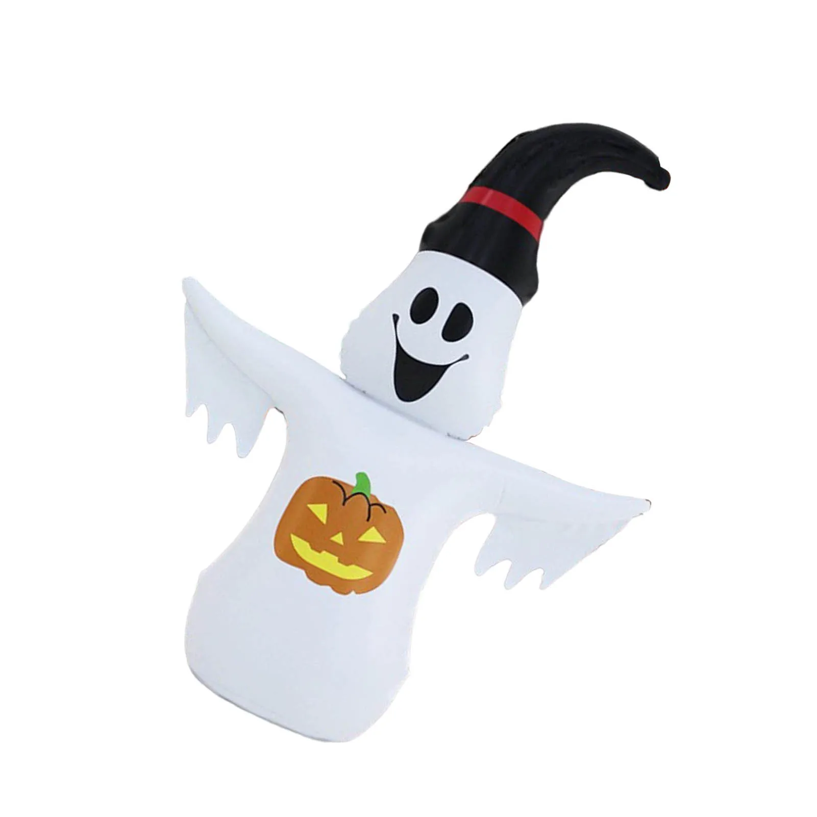 

Halloween Inflatable White Ghost Balloon Multi-purpose Halloween Party Supplies for Indoor Outdoor Halloween Decor