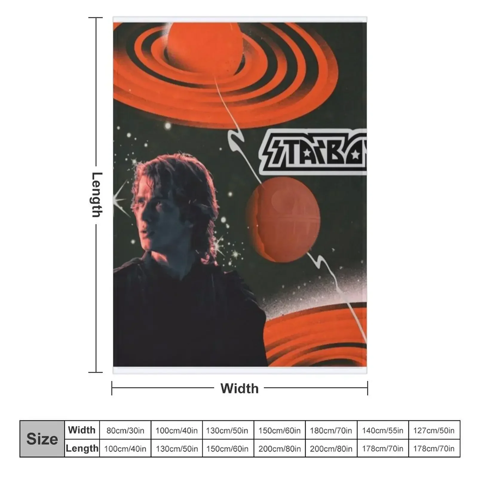 Одеяло Starboy Hayden Christensen плюшевое