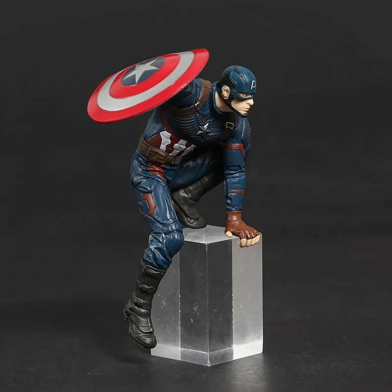 8-14 см Мстители Капитан Америка Человек-паук Железный человек Марк МК 50