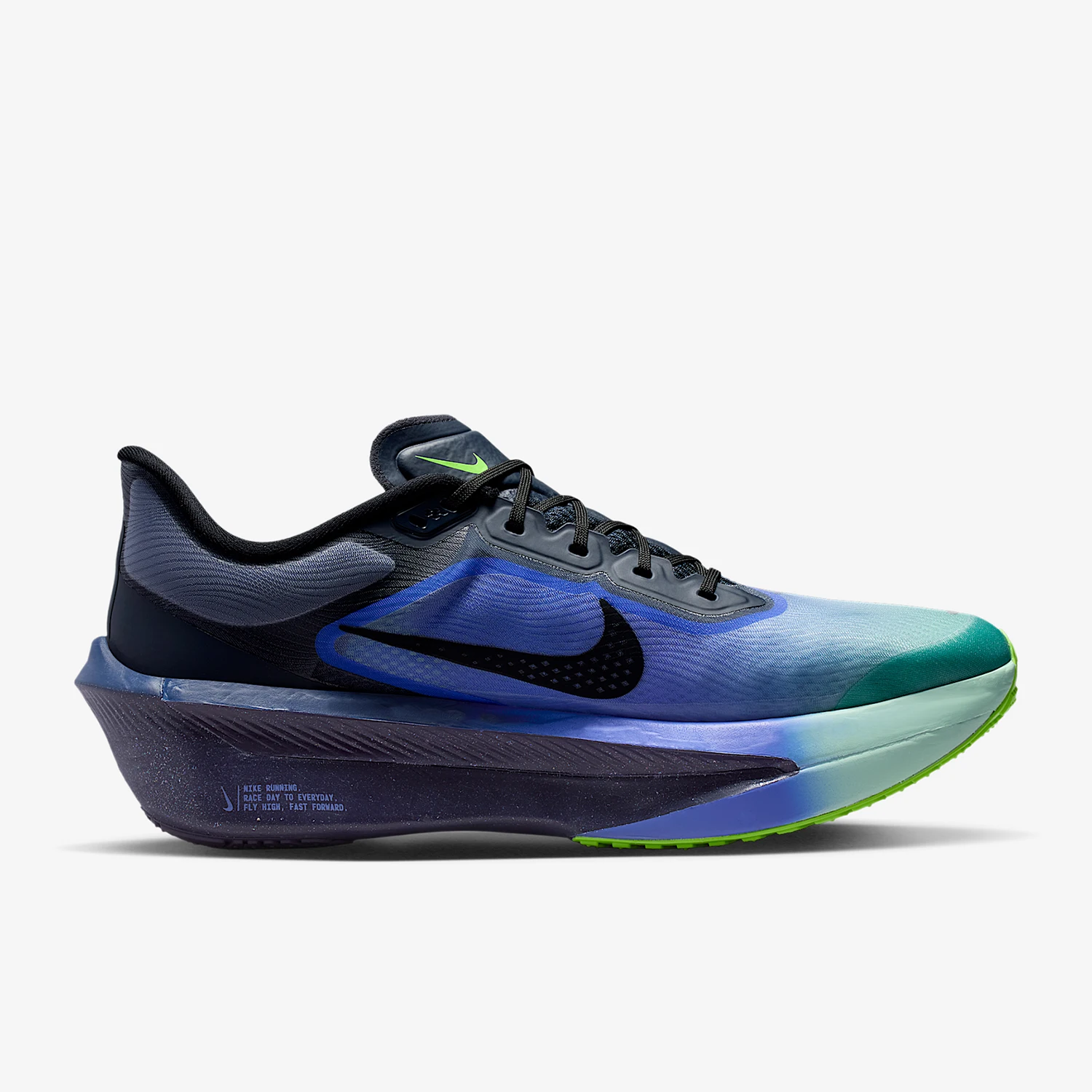 Фото Мужские износостойкие кроссовки Nike Authentic Zoom Fly 6 на шнуровке с низким верхом IO9572-400 №3