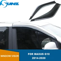 side window deflectors for maxus g10 2014 2015 2016 2017 2018 2019 2020 2pcs window visors window shield sun rain guards sunz