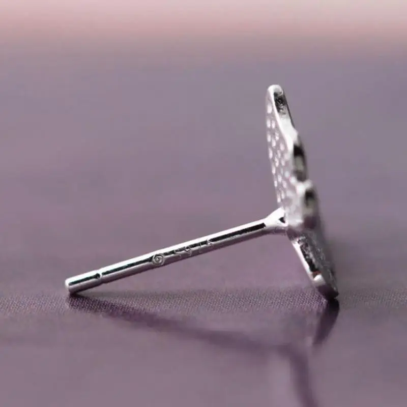 Женские серьги-гвоздики из серебра 925 пробы | Украшения и аксессуары