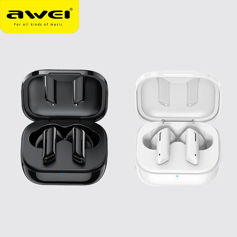 

Awei T36 TWS Univeral Bluetooth Earphones Wireless Bluetooth Headset Noise Cancelling Headphones Mini Sports Earbuds With Mic