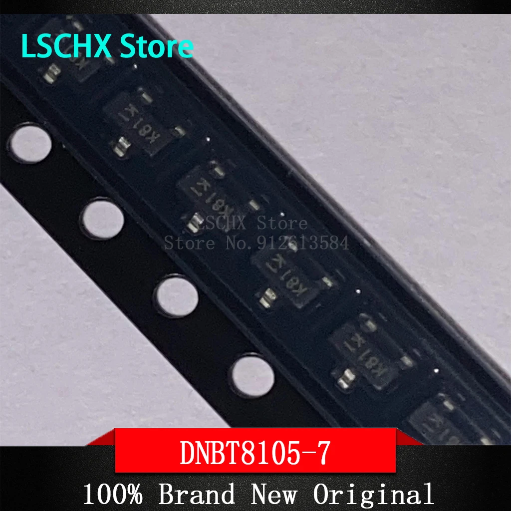 50 шт. ZXT11N20DFTA DMP3098L-7 DNBT8105-7 APX810-23SAG-7 DMP3056L-7 BSS84-7-F SOT-23 маркировка 2N0 DMB K81 XG 6L K84 SMD транзистор