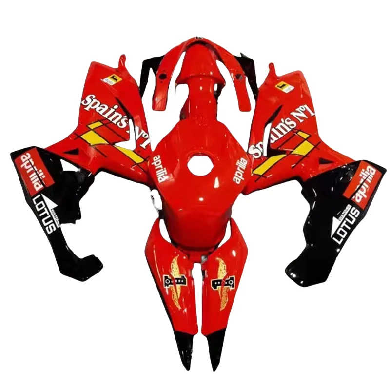 TOP Motorcycle Kit for Aprilia RSV125 2006 2007 2008 2009 2010 2011 RS125 06-11 Injection Black Red Fairings Set