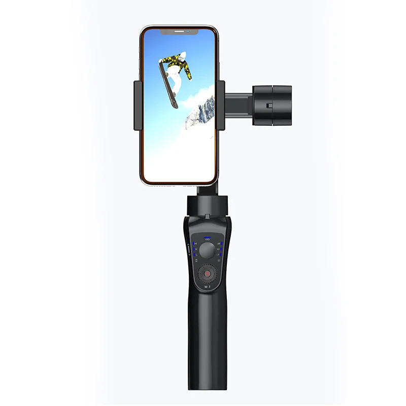 Hot Sale 3 Axis Handheld Gimbal Camera Stabilizer With Tripod Face Tracking Via App Selfie Stick Gimbal Stabilizer enlarge