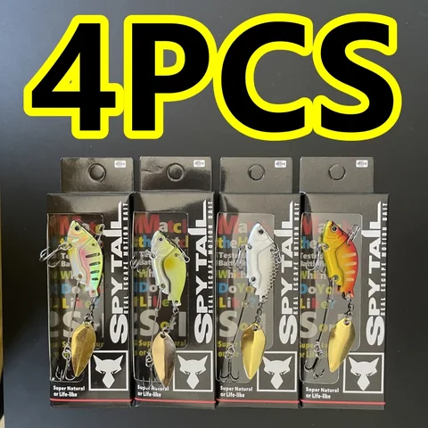 LURETV SAME STYLE KRO SPINAIL 43S  жесткая приманка 4 шт.