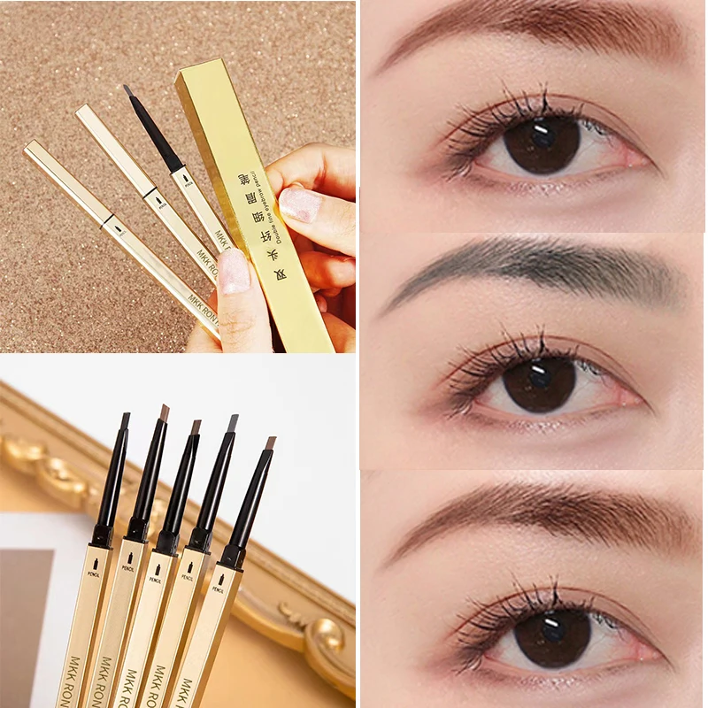 

Double Head Eyebrow Pencil Long Lasting Waterproof 5 Colors Eye Brow Pen Tint Mascara Enhance Cosmetics Beauty Women Makeup