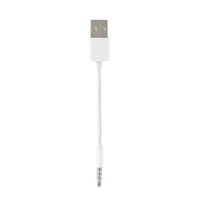 usb to 3 5mm transfer audio adapter cable 3 5mm jack to usb 2 0 data sync charger cable cord for apple ipod shuffle 3rd 4th 5th