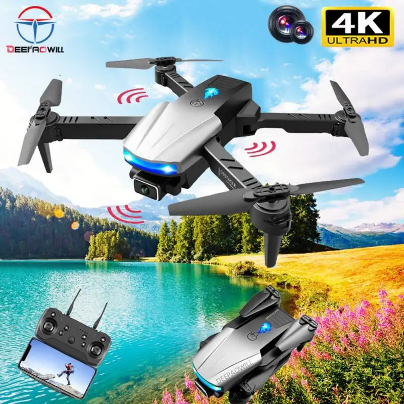 

New S85 Rc Mini Drone 4k Profesional HD Dual Camera Fpv Drones With Infrared Obstacle Avoidance Rc Helicopter Quadcopter Toy