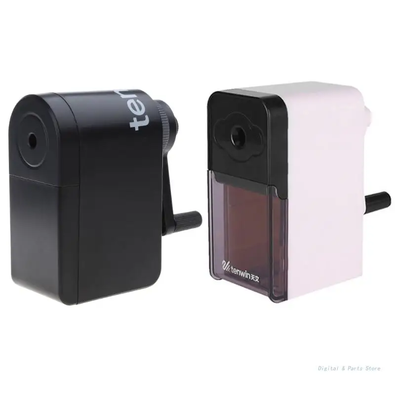 

M17F Desktop Pencil Sharpener Portable Manual Sharpener Auto Feeding In for Student