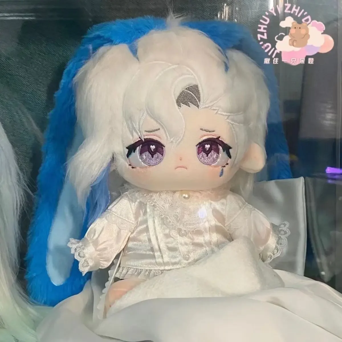 

Игра Genshin Impact Neuvillette, косплей, милый аниме искусственная кукла, милая одежда, рождественский подарок, 20 см