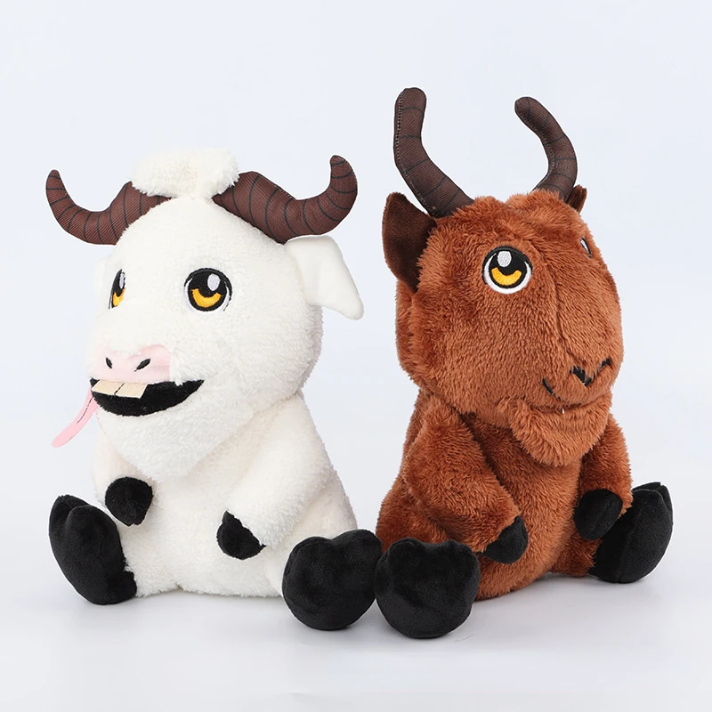

23cm Thor: Love and Thunder Plush Toy Cute Soft Stuffed Cartoon Animal Goat Cow Doll Children's Birthday Christmas Gift