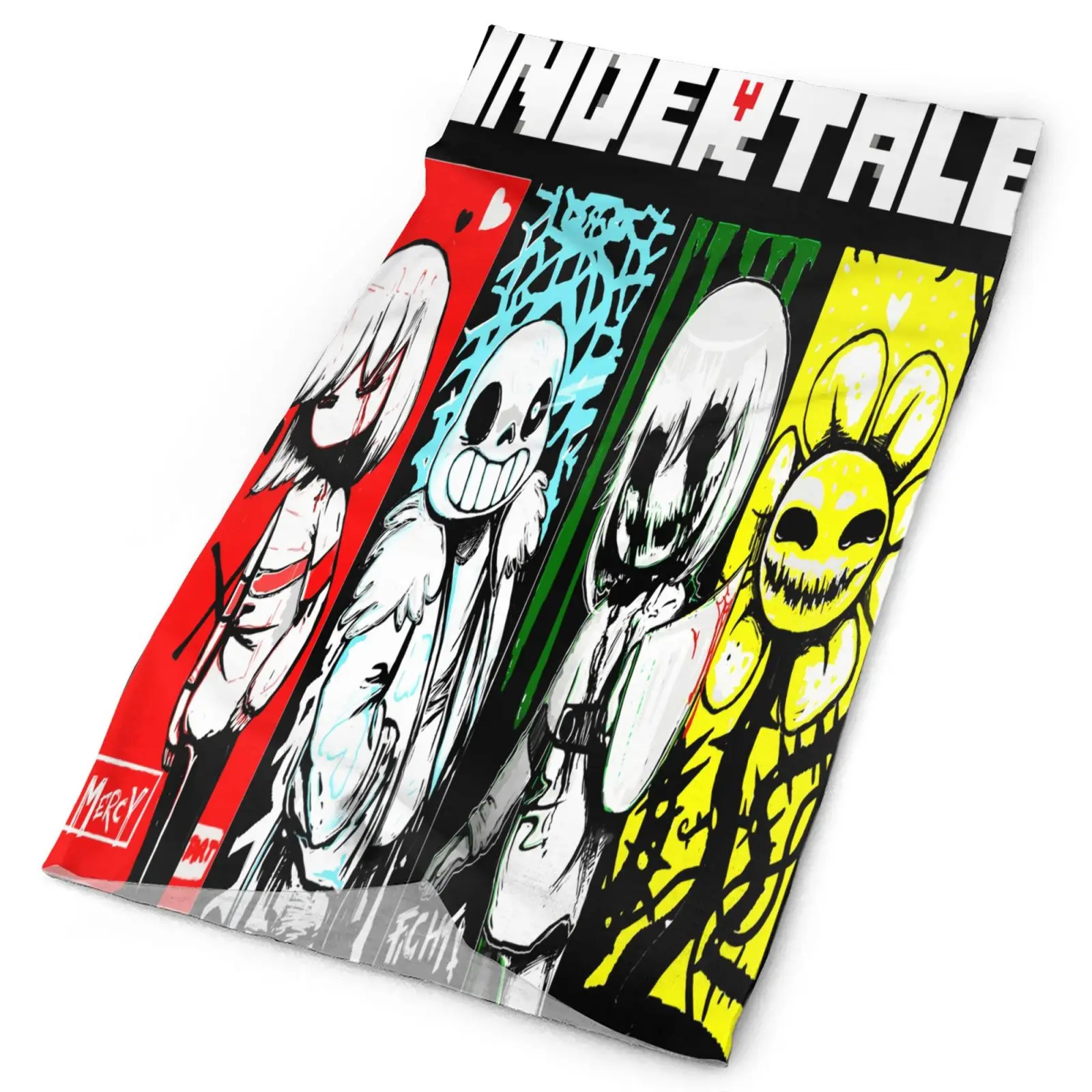 

Популярная Undertale 7 Hero Sans Papyrus Мужская Бандана Шарф Аниме Buff на шею Мужская Балаклава Лыжная маска