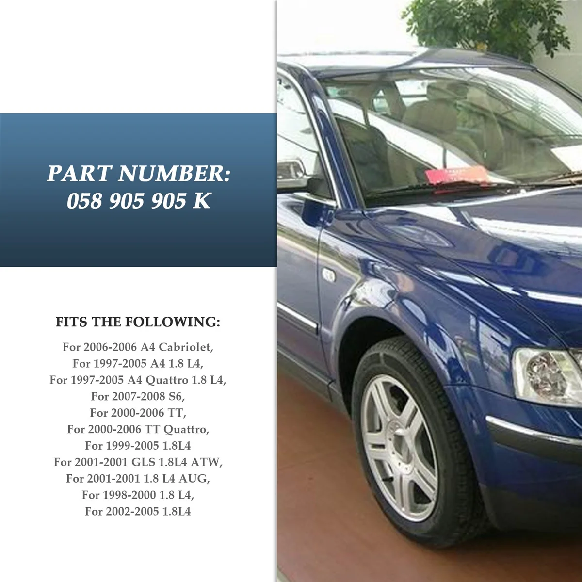 Обратный клапан воздушного насоса для Audi A4 TT Passat 1 8 T номер детали: 058 905 291 291K