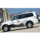 1 комплект наклеек для кузова Pajero V73, дизайн автомобиля для Montero 2007-2020, V93, V97, полная талия, спортивный стиль, украшение, наклейка на внедорожник