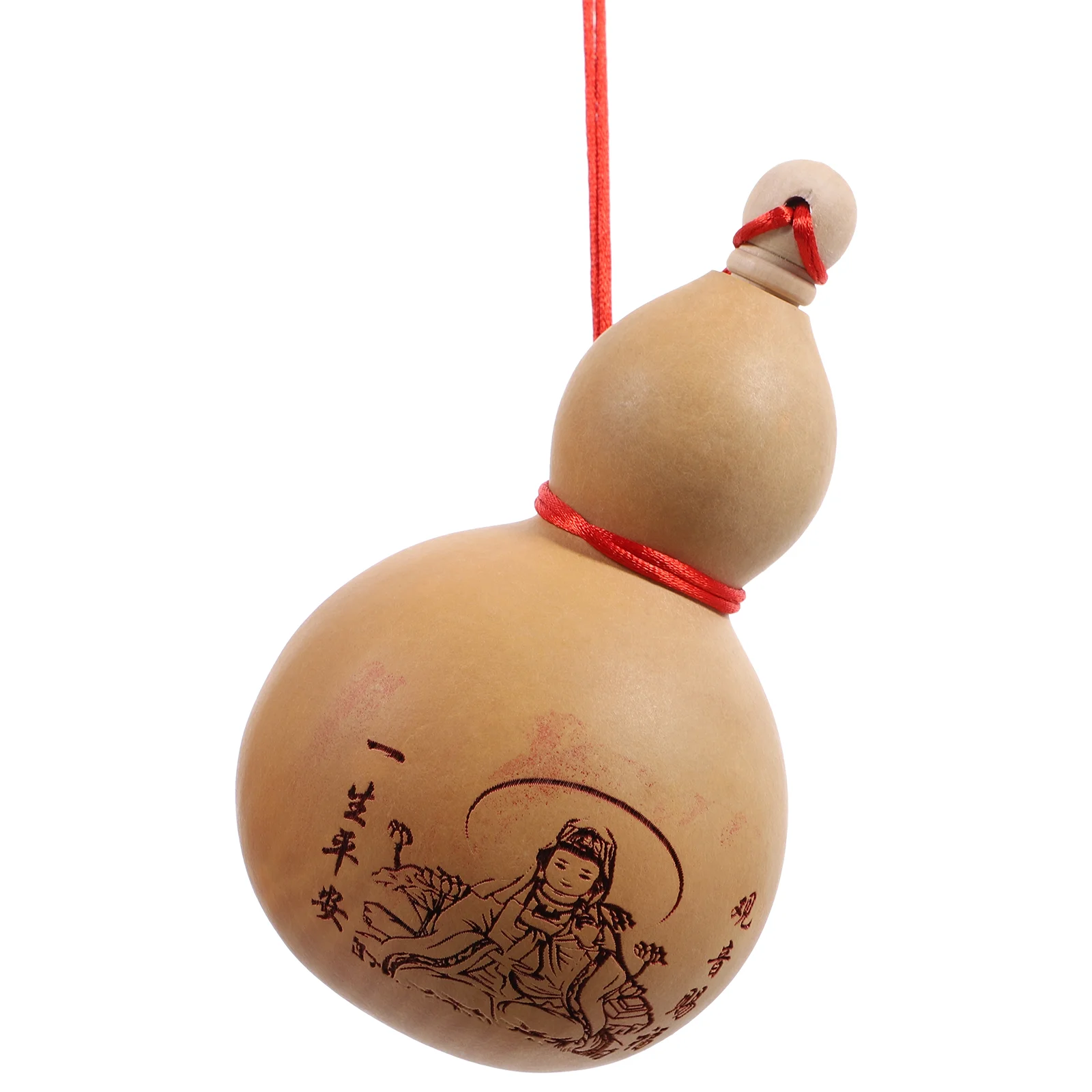 

Gourd Bottle Water Natural Wu Chinese Lou Pot Jug Good Container Lu Drinking Luck Hu Statue Sake Flask Wealth Calabash Storage