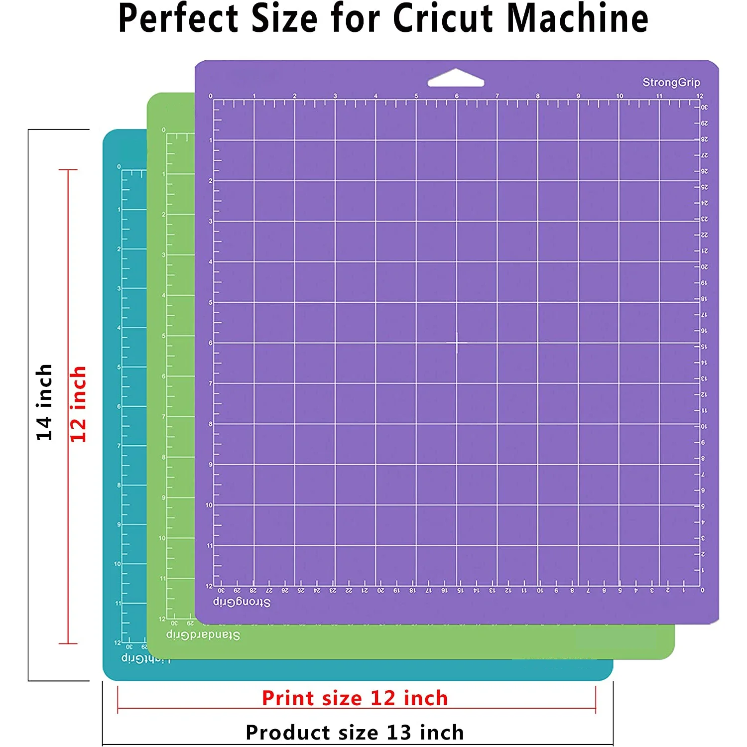 2/воздух/один/производитель 12x12 дюймов липкие коврики для фотографирования разных видов воздуха для ковриков Cricut 12x12 дюймов аксессуары