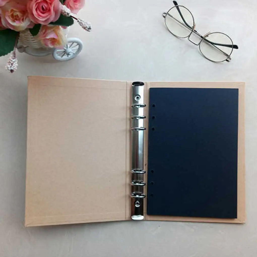 

Notebook Drawing Blank Painting Paper Rectangular Pencil Sketch Book Students Case Binding 80 Kraft Paper Pages