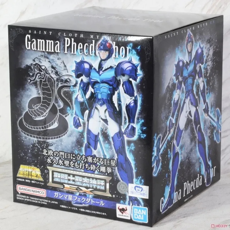 

Original Bandai Genuine Saint Seiya Myth Cloth 18cm Gamma Phecda Thor Movable Action Figures Metal Armor Model Toys Gifts