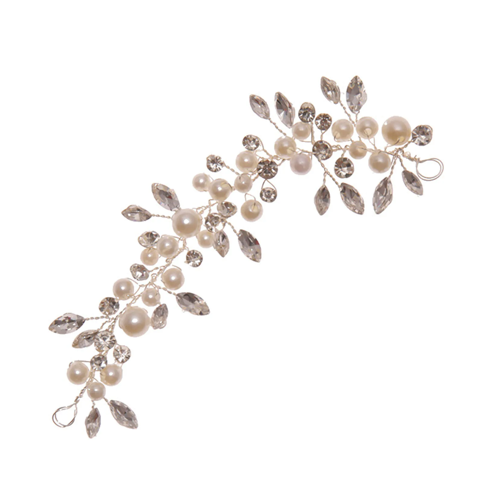 

Wedding Bridal Hairbands Headwear Lightweight Alloy Anti-slip Luxurious Headdress for Festival Wedding Party Head Decor