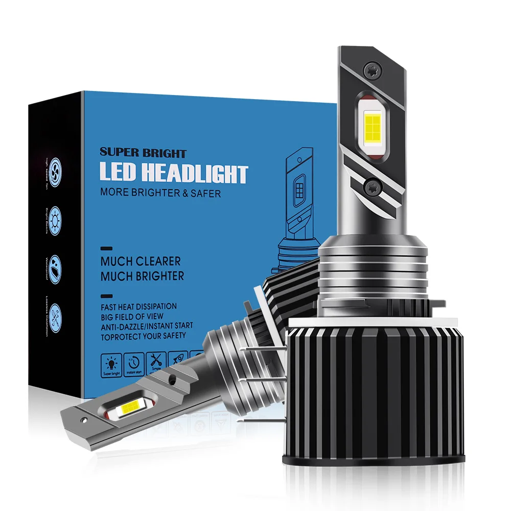 

New 6000K Canbus No Error 80W 30000LM Car Lights H15 LED Bulbs For Audi Mercedes Benz BMW Volkswagen Golf Daytime Running Lights