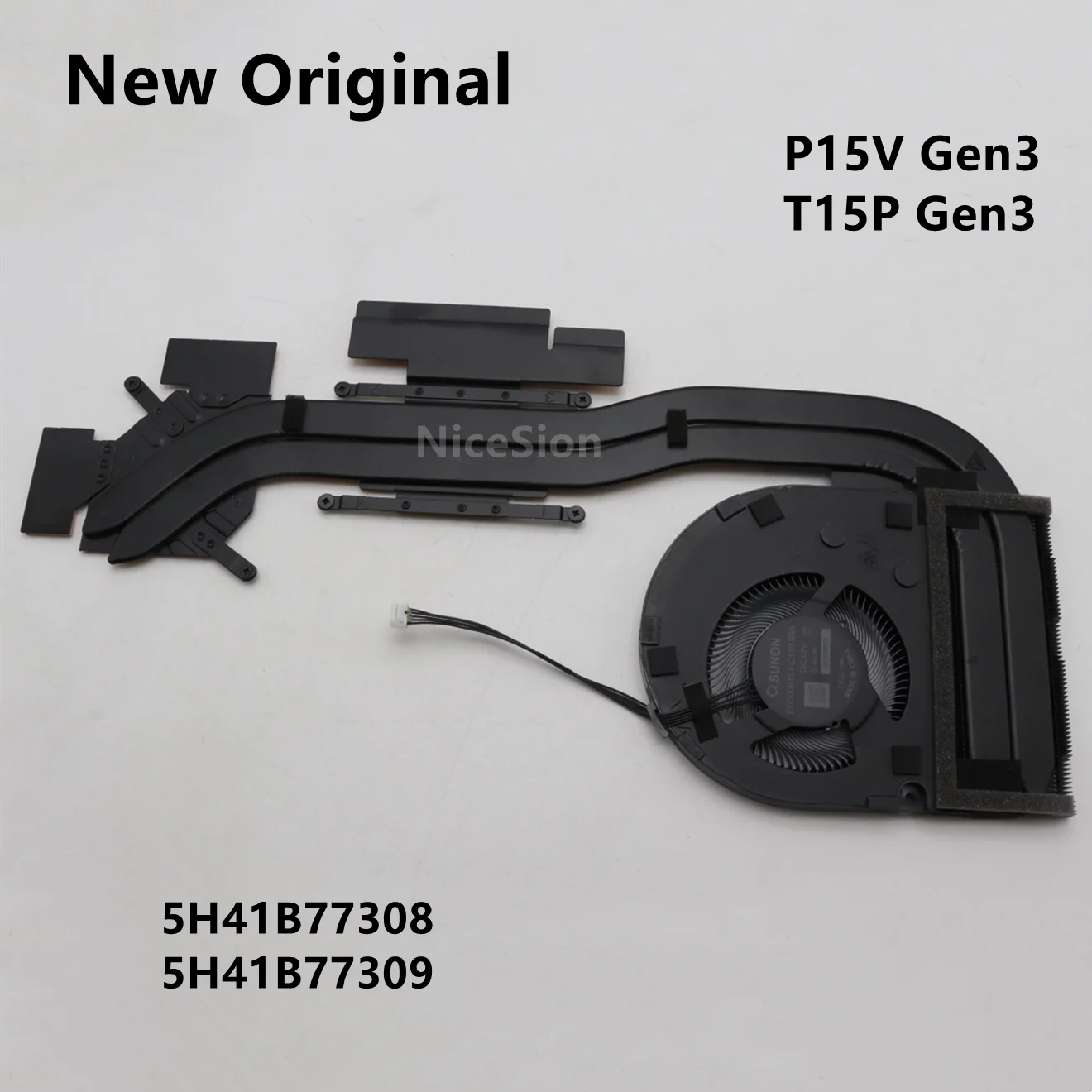 Новый оригинальный радиатор для ноутбука Lenovo ThinkPad P15V T15P Gen3 вентилятор охлаждения