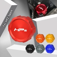 for bmw hp2 sport motorcycle cnc aluminum rear brake reservoir cover cap hp 2 hp 2 sprot accessories universal
