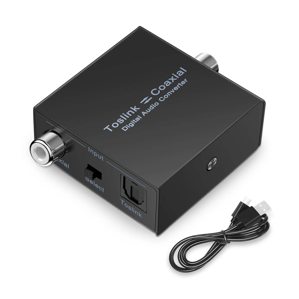 Цифровой аудио преобразователь двунаправленный RCA цифровой коаксиальный