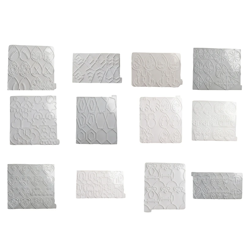 Легкая силиконовая форма для изготовления элегантных сережек с каплями воды 40 ГБ