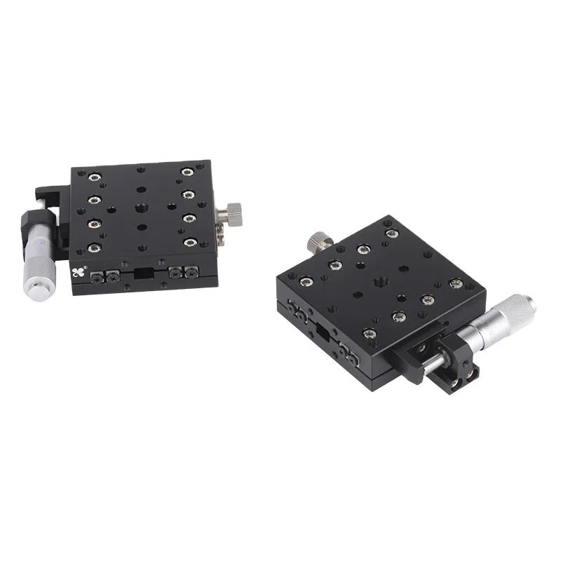 

C&K 60*60 mm Precision Manual Motion Linear Stage CCD System Measuring Microscope Linear Stage For Other Optical Instruments