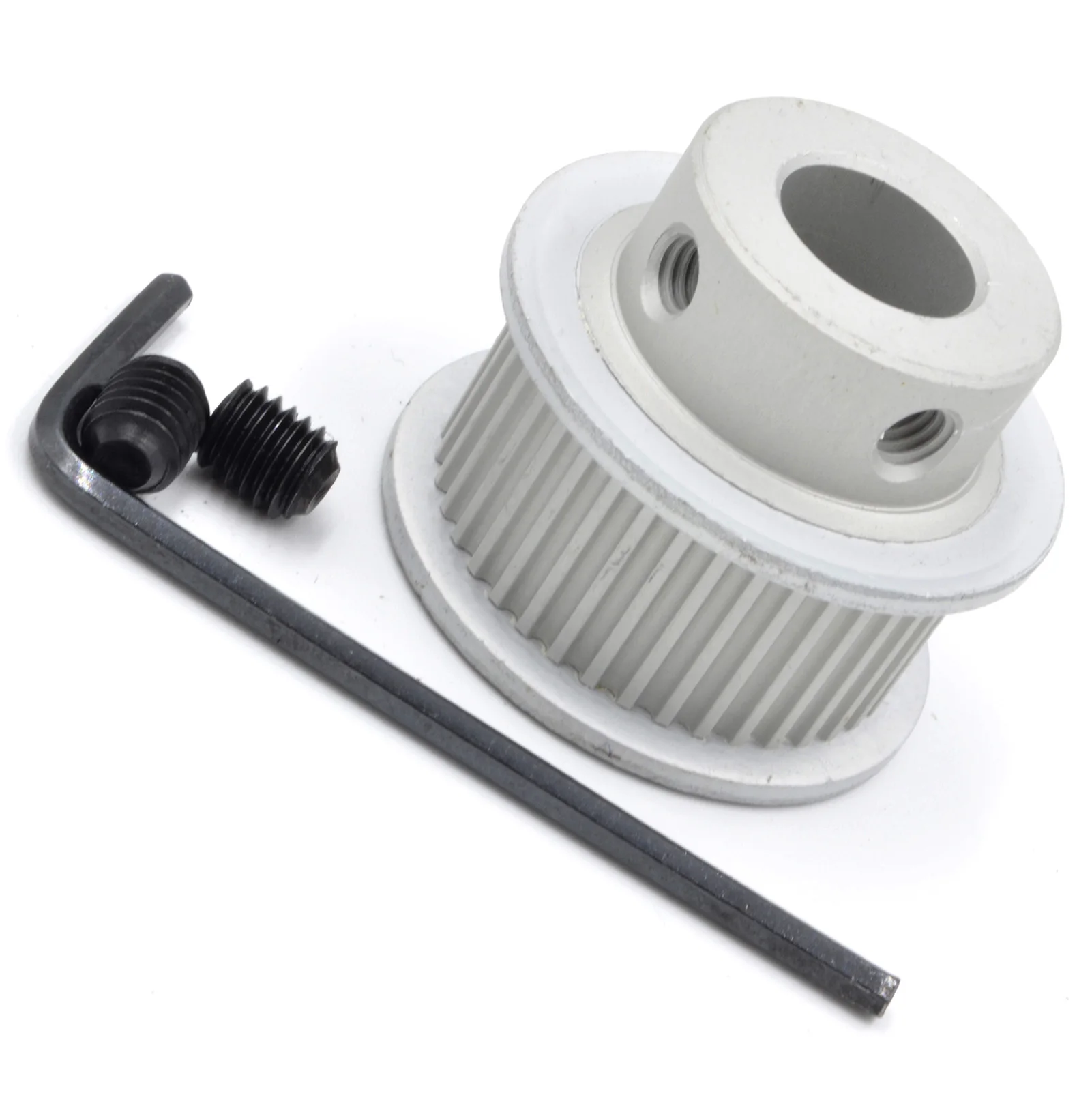 Фото POWGE GT 21 26 40 52 зубца 1,5GT 1,5 м Отверстие шкива ГРМ 5 мм для 1,5GT Ширина ремня ГРМ 6/9/10 мм маленькая люфта 21T 26T 40T 52T №5