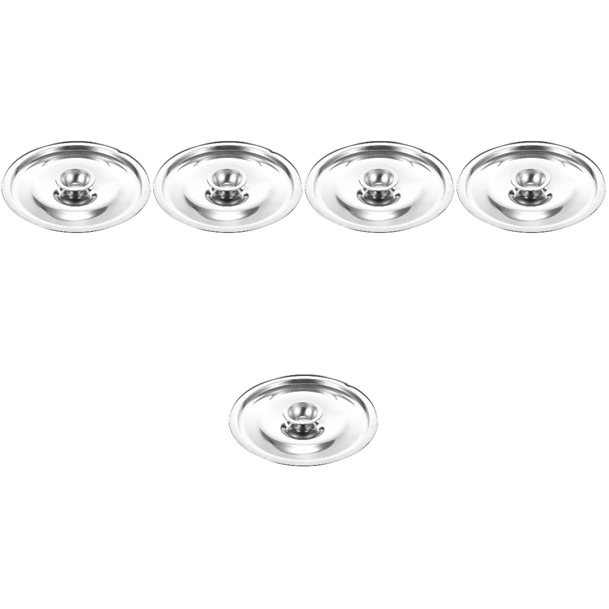 

5x Replacement Household Lid Lids For Seasoning Pot Cooker Metal Seasoning Pot Lid for Seasoning Pot Oil Pot Kitchen