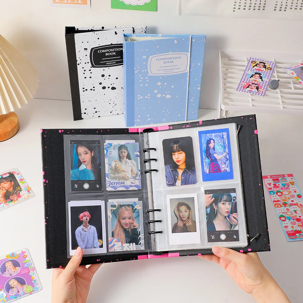 

A5 Kpop Binder Idol Pictures Storage Book Card Holder Chasing Stars Photo Album Photocard Collect Book Kawaii School Stationery
