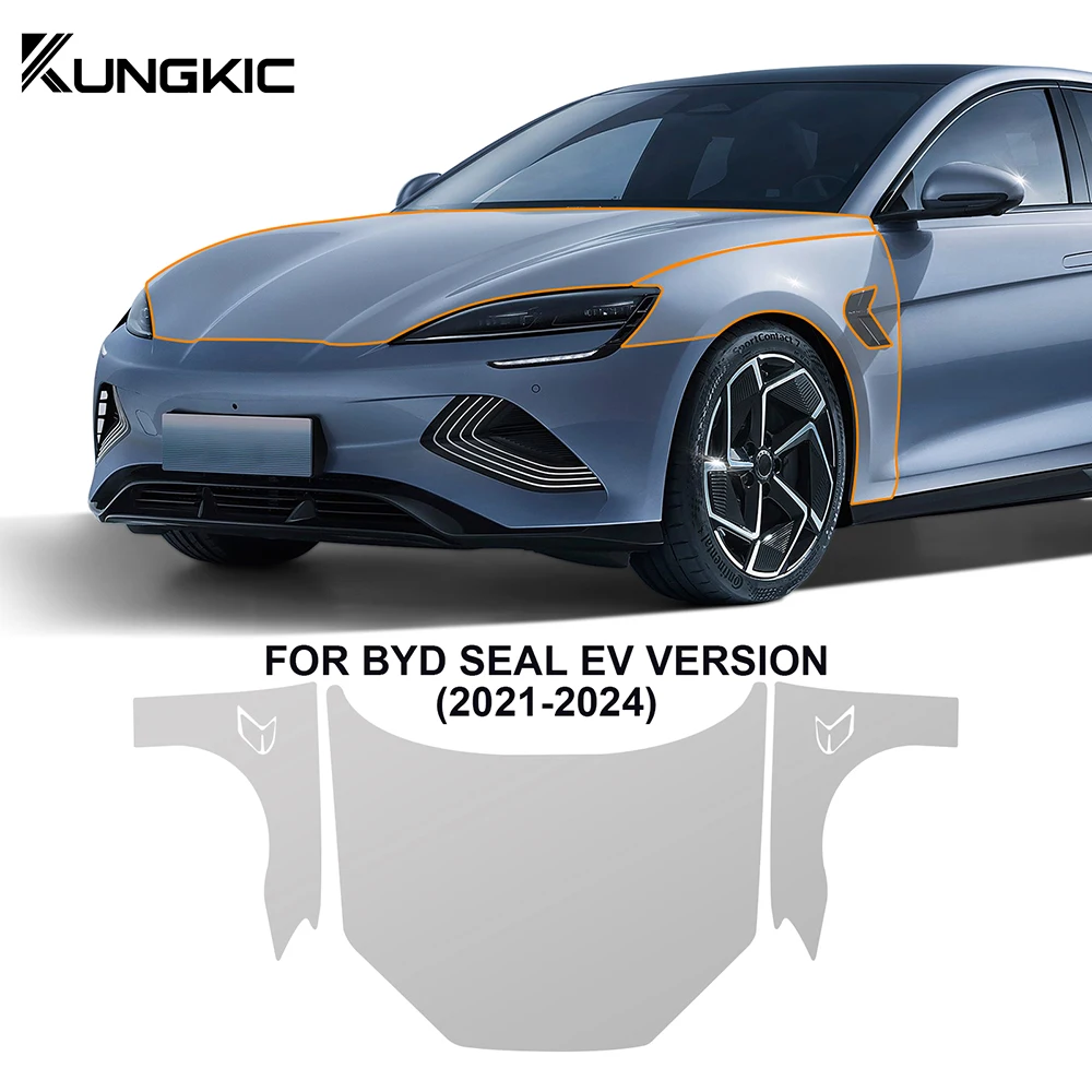 Наклейка на кузов автомобиля для BYD Seal EV Version 2021 2022 2023 2024 ТПУ Защитная пленка от