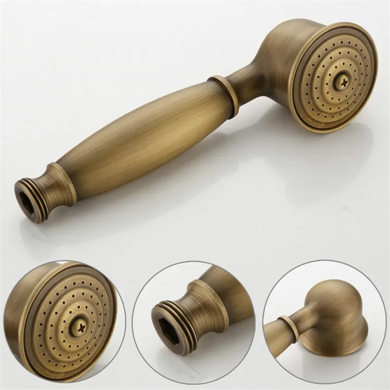 Латунный классический набор смесителей для ванны с ручным душем монтируемый на