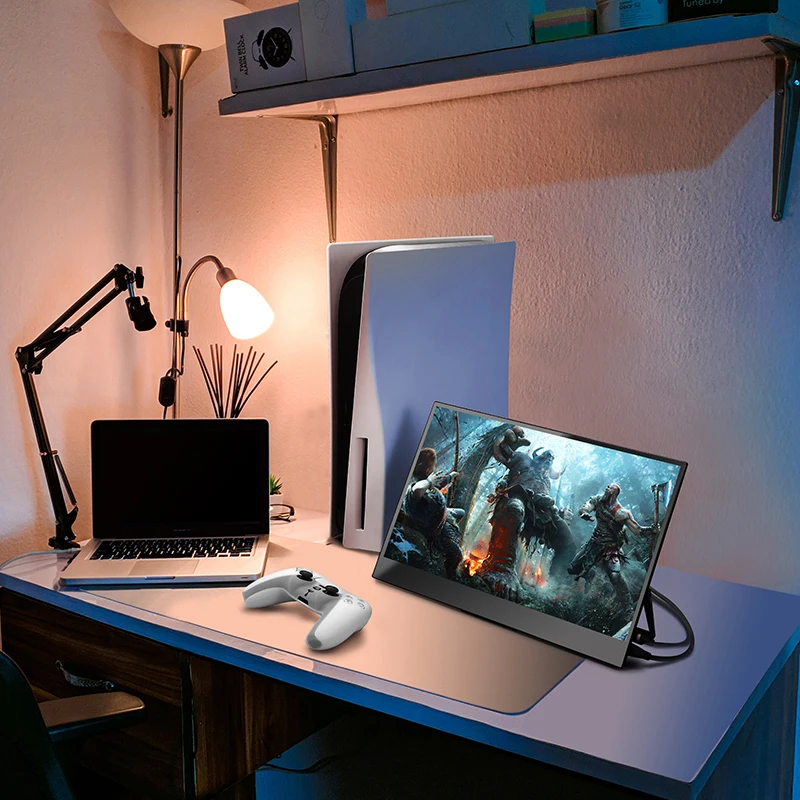 Telogist Portable Monitor 15.6'' FHD 