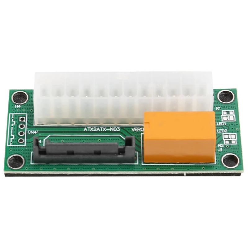 10 Pcs Dual Psu Power Synchronization Adapter Add2psu Atx 24Pin Sata Power Synchronization Dual Boot Card Controller